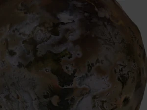 io satellite of jupiter 4k texturing 3D Model