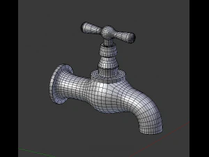 corroded tap 3D Model