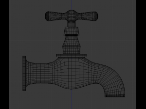 corroded tap 3D मॉडल