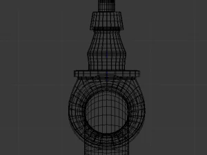 corroded tap 3D Model
