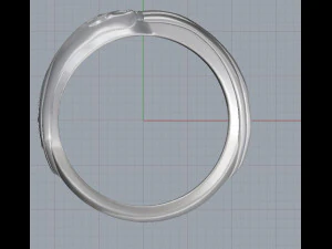 ring with eagles 3D Print Model