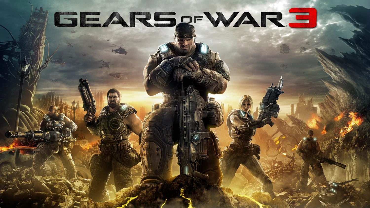 gears of war 3 s 3D Model .c4d .max .obj .3ds .fbx .stl .blend