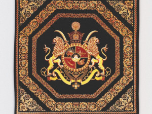 ghom silk carpet sighned vafai 3D मॉडल
