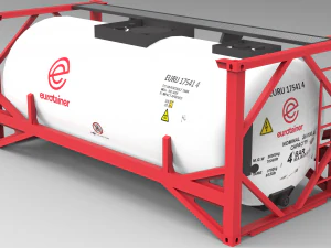 iso tank container 20 3D Model