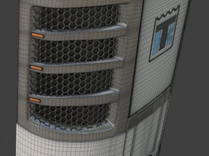 thermoking precedent s-600 unit 3D Model