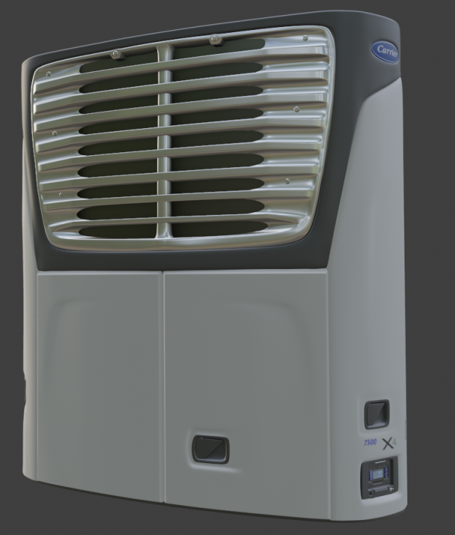 carrier x4 7500 3D Модель .c4d .max .obj .3ds .fbx .stl .blend 