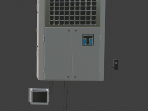 thermoking sentry reefer unit Modelo 3D