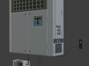 thermoking sentry reefer unit Modelo 3D