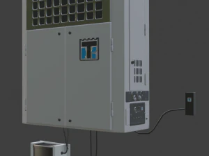 thermoking sentry reefer unit 3D Model