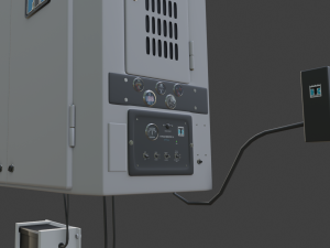 thermoking sentry reefer unit Modelo 3D