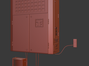 thermoking sentry reefer unit Modelo 3D