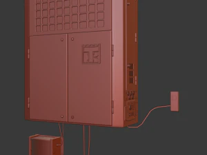 thermoking sentry reefer unit 3D Model