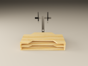 tv stand 3D मॉडल