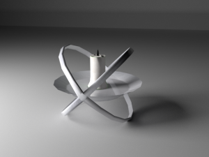 candle Modelo 3D