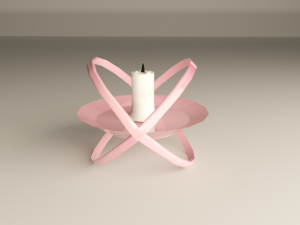 candle Modelo 3D