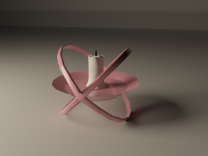 candle Modelo 3D