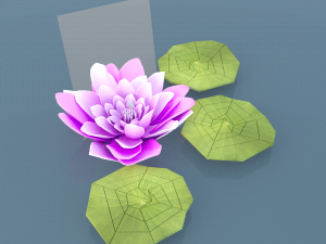 water lily 3D Модель