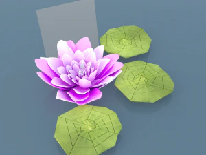 nen&uacute;far Modelo 3D