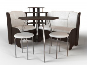 kitchen corner set lotus 3D 모델