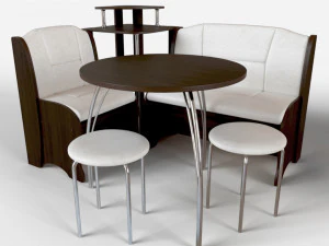 kitchen corner set lotus 3D Model