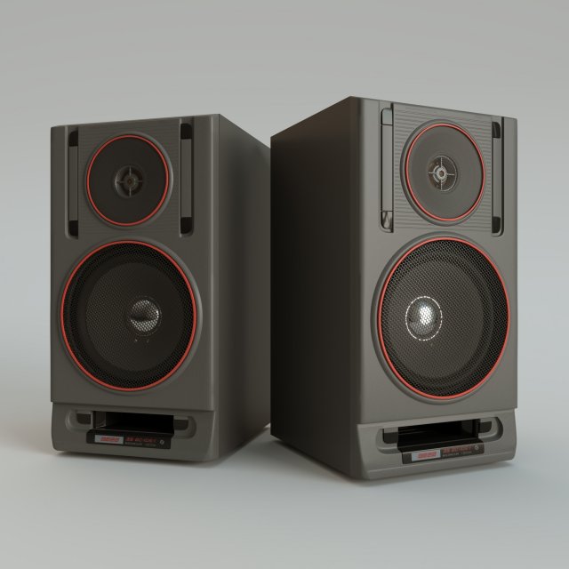 acoustic system vega - 35-105-1 3D मॉडल .c4d .max .obj .3ds .fbx .stl .blend