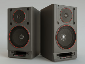 acoustic system vega - 35-105-1 3D 모델