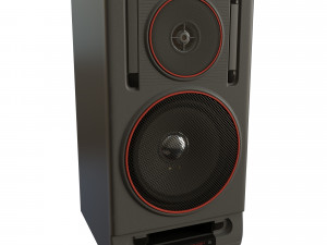 acoustic system vega - 35-105-1 3D मॉडल