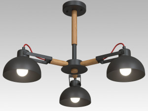 ceiling chandelier forest 693010803 3D Model