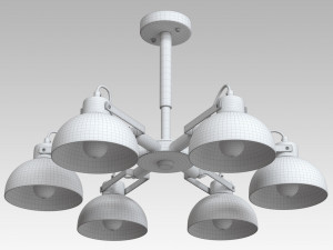 ceiling chandelier forest 693010706 3D Model