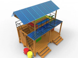 shelter for autumn 3D Model