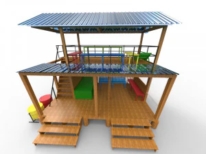 shelter for autumn 3D Model