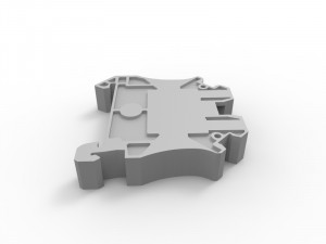 terminal block pannel Modèle 3D