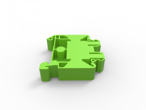 16mm negative terminal block 3D 모델