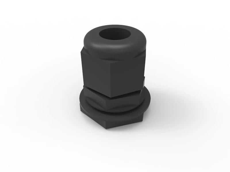 cable gland 3D Model .c4d .max .obj .3ds .fbx .stl .blend 