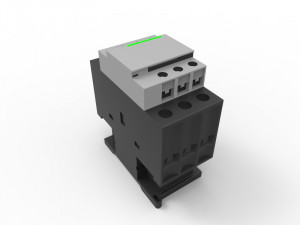 contactor 3p 3D 模型
