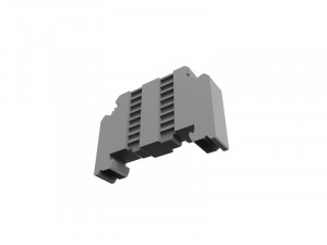 end bracket for terminal block 3D Model