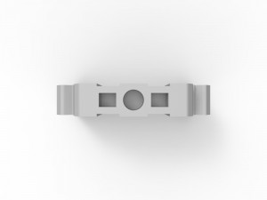 end bracket for terminal block 3D Model