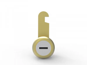 pannel door key 3D Model