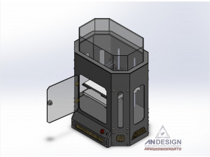 3d printer machine Modelo 3D