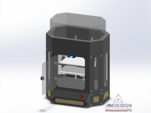 3d printer machine Modelo 3D