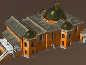 中世纪幻想屋 0 3D 模型