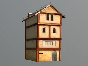 casa de fantasia medieval 4 Modelo 3D