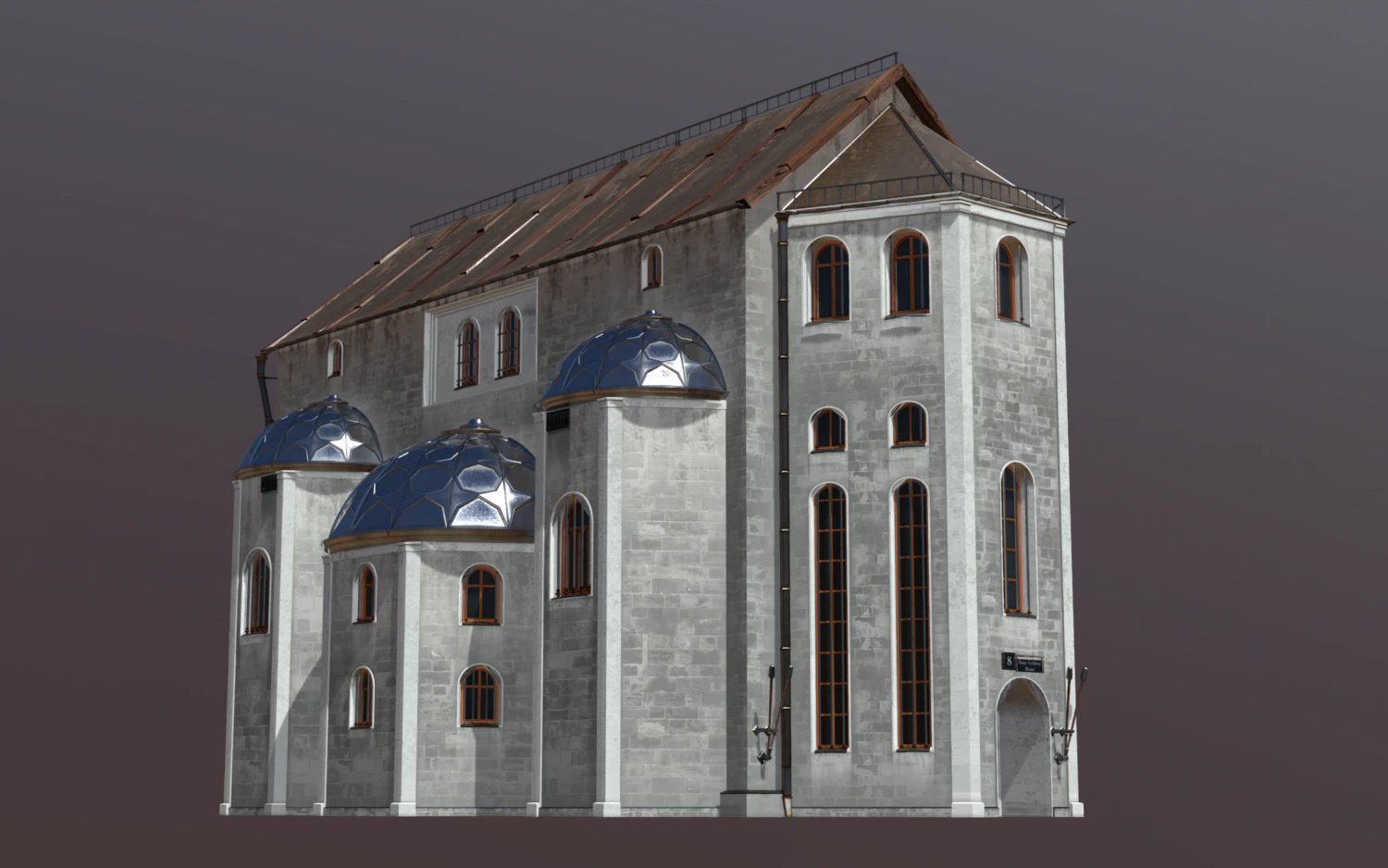 medieval fantasy house 7 3D Model .c4d .max .obj .3ds .fbx .stl .blend
