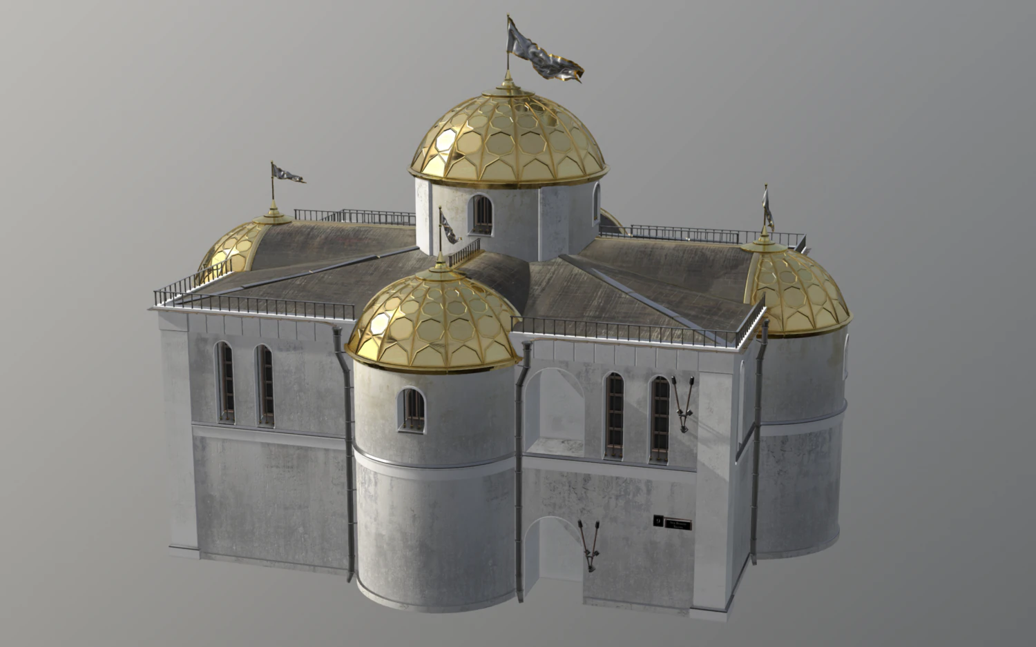 medieval fantasy house 8 3D Model .c4d .max .obj .3ds .fbx .stl .blend