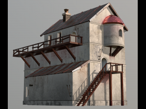medieval fantasy house 10 Modèle 3D