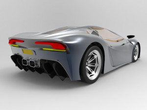 sport car 3D Model