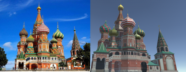 basils cathedral Model 3D .c4d .max .obj .3ds .fbx .stl .blend 