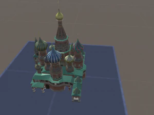 basils cathedral 3D Model