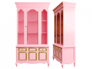 pink cabinet 3D 모델