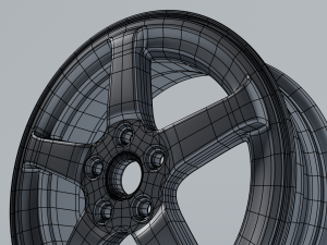 car rim 3D मॉडल